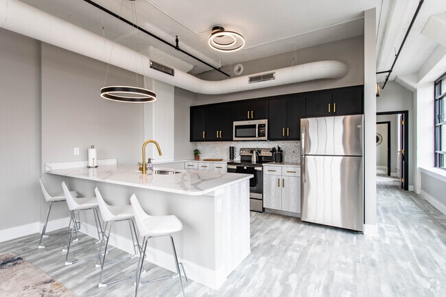 1 Hab, 1 baño: 778 ft² - Graphic Arts Lofts