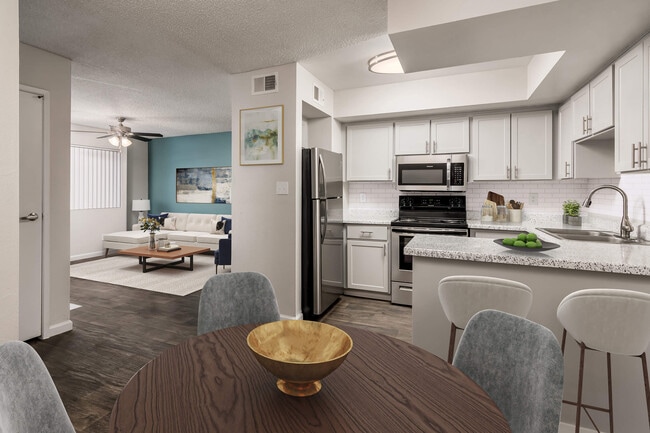 Open-Concept Kitchen with Stainless Steel Appliances - Diamond Interior - Morrison in Mesa