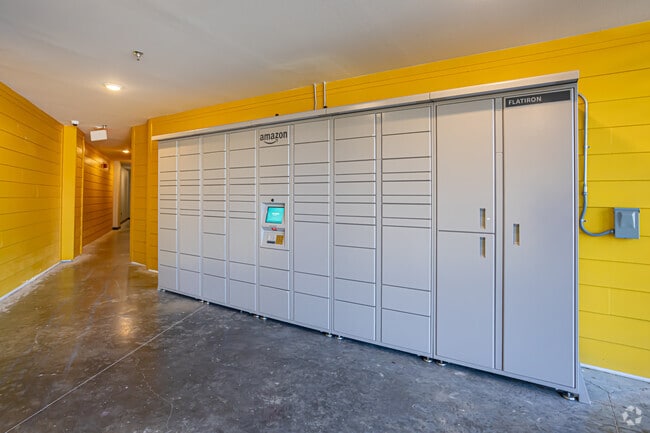 Parcel Lockers - Flat Iron