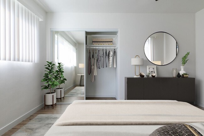 Foto del interior - 1 & 2 Bedroom Apartment in KoreaTown, Los Angeles with Balcony