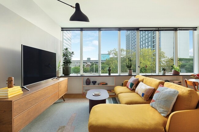 Apartment Living Space - The Point Stamford
