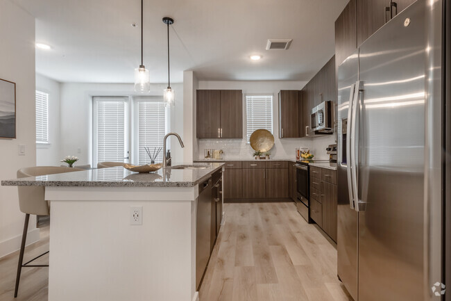 2BR, 2.5BA - 1820SF - Kitchen - Residences at Kingwood