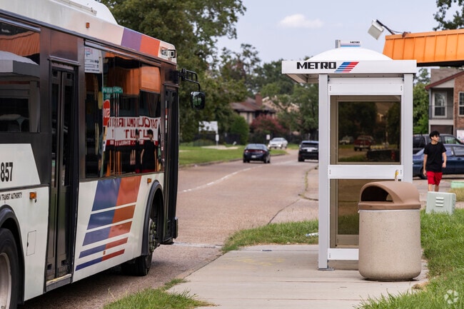 Public buses connect Crosby neighborhoods to Houston and nearby areas.