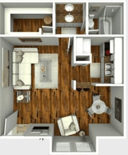 Interior Photo - Corridor at Westchase