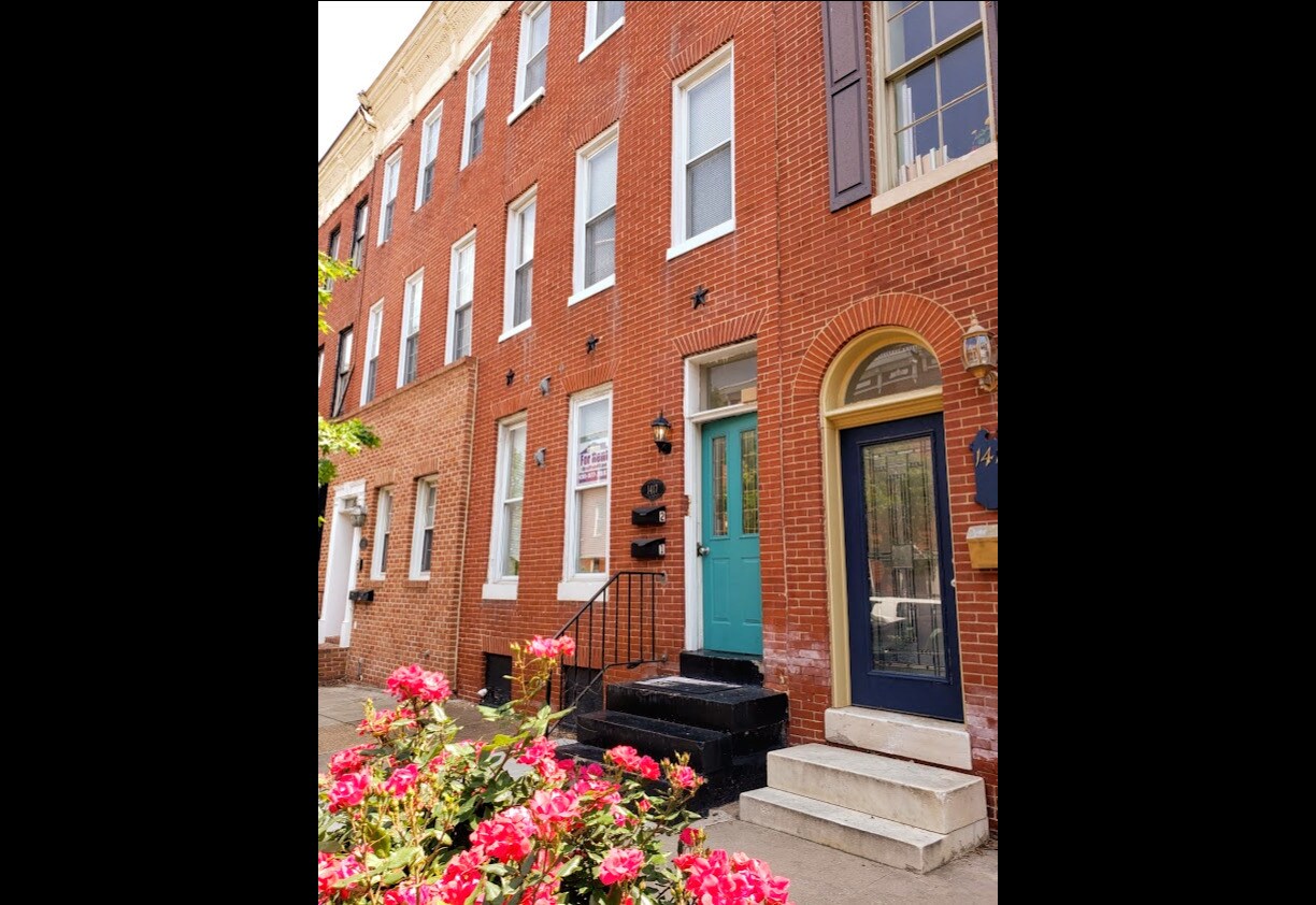 fron door - 1417 S Hanover St