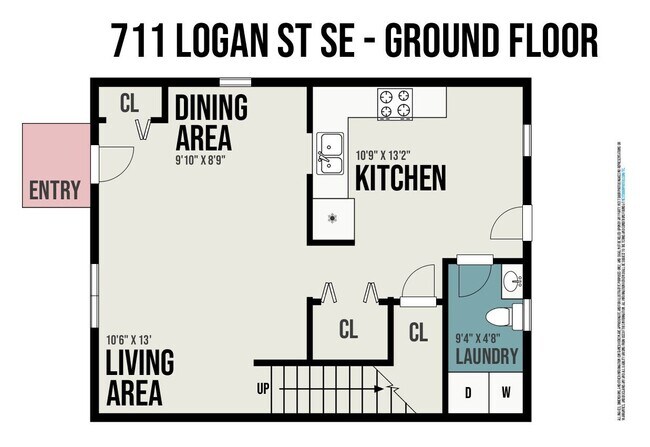 Building Photo - 3 Bedroom, 1.5 Single Family Home with Lau...