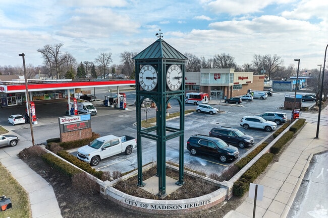 Residents of Madison Heights have easy access to shopping and running errands.