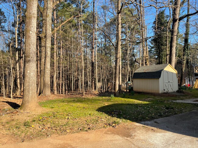 Extra storage in the back - 1401 Yarborough Dr
