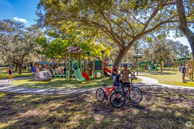 With many parks around Seminole you can have plenty of playground time with your kids.
