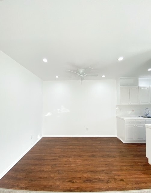 Dining Room area has recessed lights and ceiling fan - 3645 McLaughlin Ave