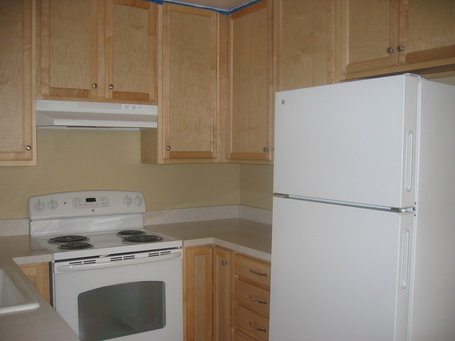 Cocina: armarios de arce y encimeras de piedra - 2525 Sir Francis Drake Blvd
