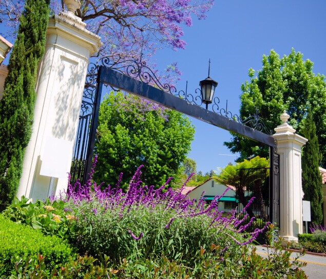 Bel Air is a gated community