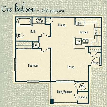 1HAB/1BA - Westview Ranch