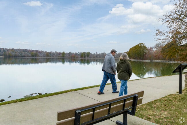 Rankin Lake is a great place for a peaceful stroll or jog for Gastonia residents.