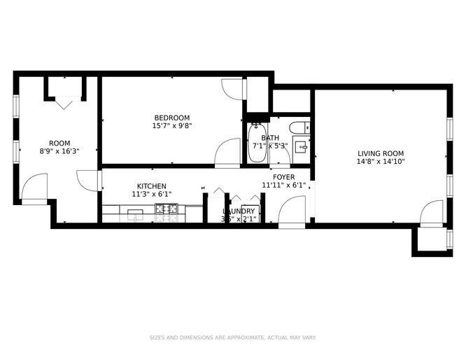 floor plan - 1201 Euclid St NW