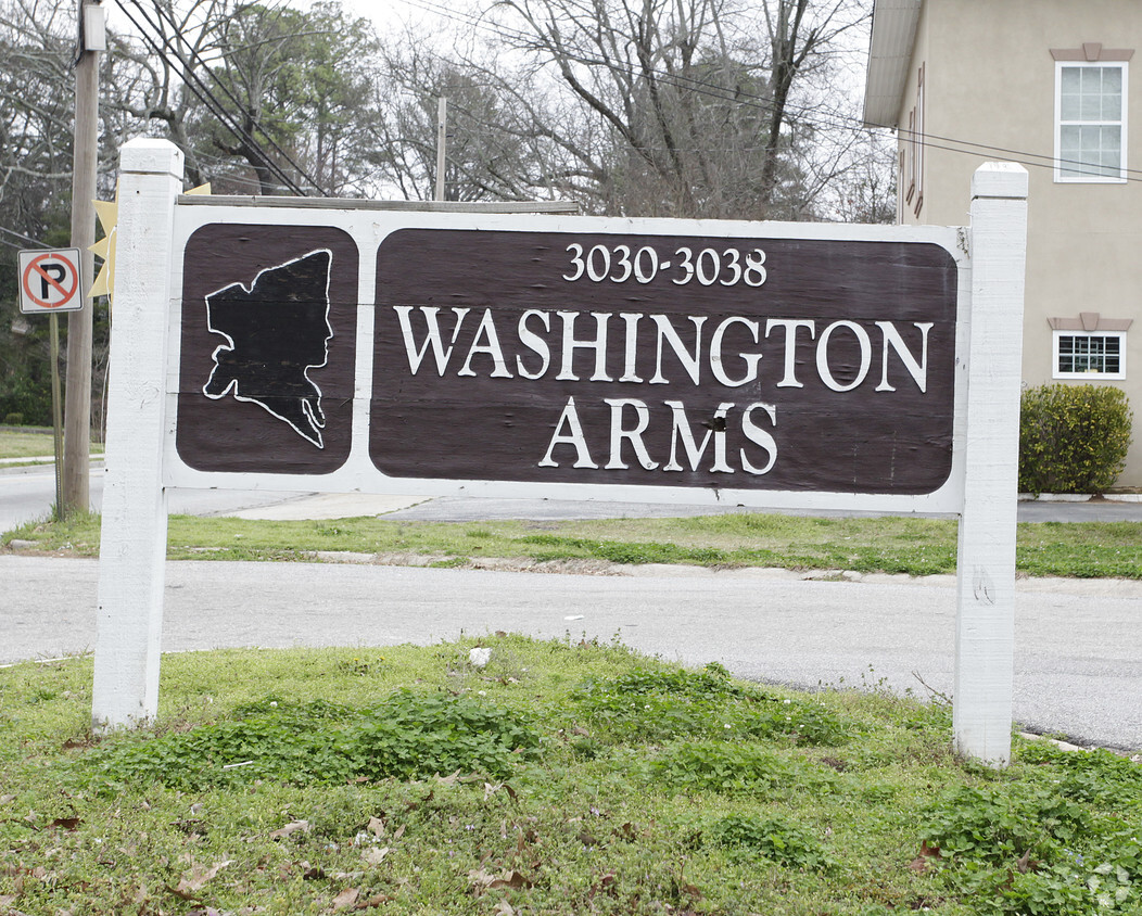 Signage - Washington Arms Apartments