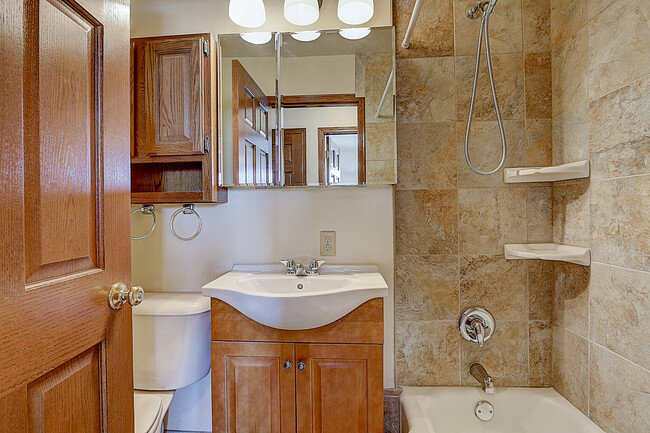 Updated Bathroom - Carillon Apartments