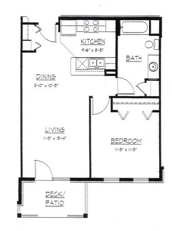 1BR/1BA - Sunwood Apartments