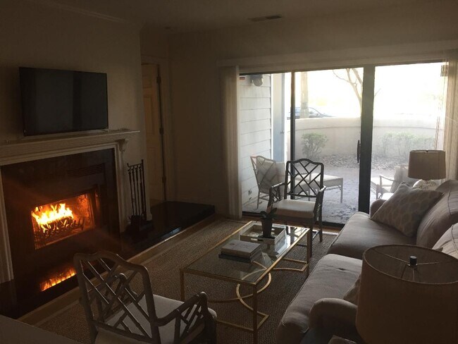 Patio off the living room - 232 Queens Rd