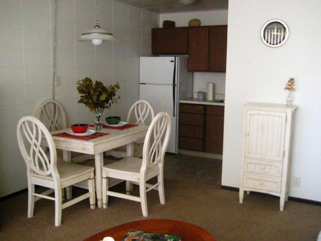 Dinette and Kitchen - Maplewood Apartments