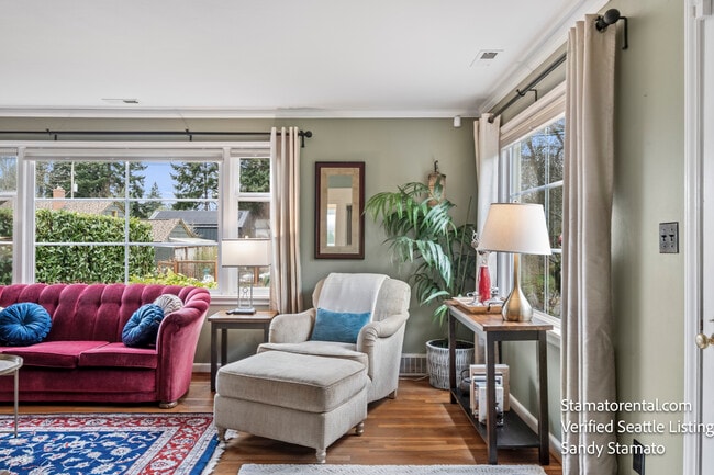 The perfect spot to relax, read, or enjoy your morning coffee. - 11639 1st Ave NW