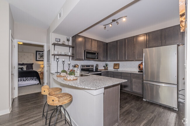 2BR, 2BA - 1112SF - B8 - Kitchen - Bison Trails Apartments