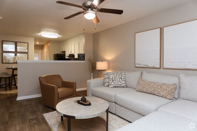 Sycamore - #875SF - Living Room - Mooresville Station