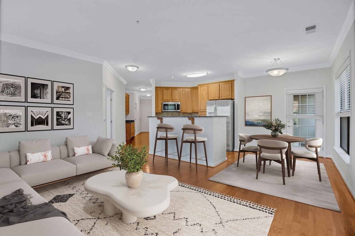 Distribuciones espaciosas perfectas para cualquier estilo de diseño. - The Cosmopolitan at Lorton Station