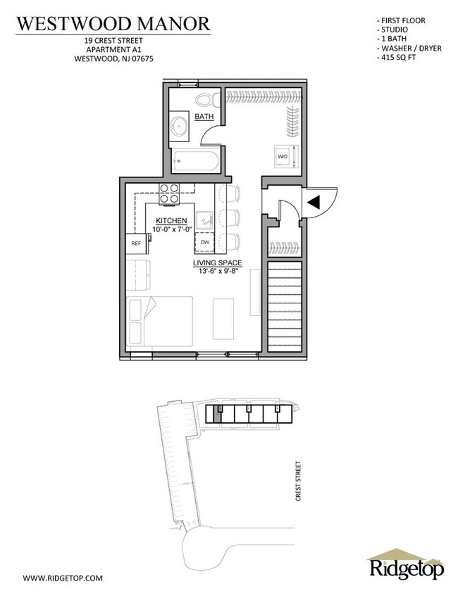 Interior Photo - Westwood Manor: In-Unit Washer & Dryer, Co...