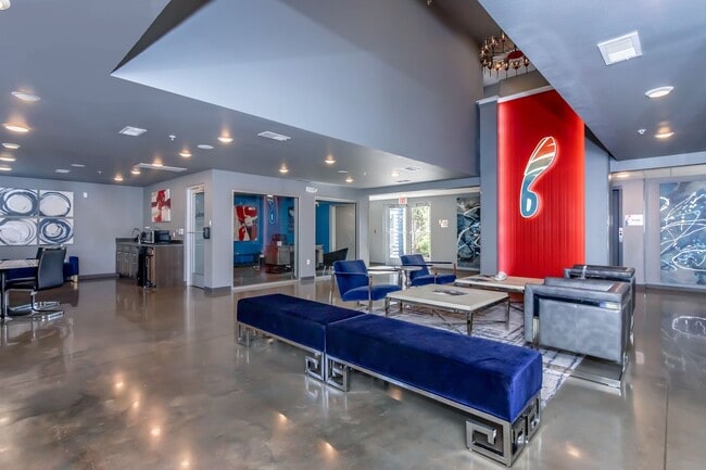 The Falcon Apartments Community Space - The Falcon of Southern Hills Apartments