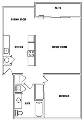 1BR/BA - Sand Hill Apartments