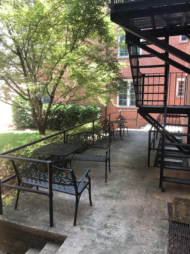 Outside as you step out back door. - 1337 E. Morehead Street