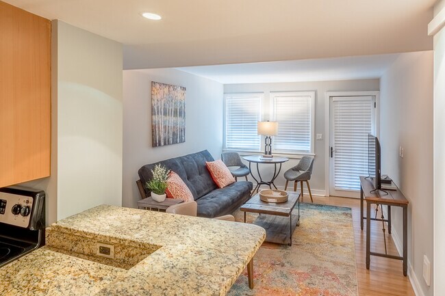 Sala de estar cómoda con Smart TV - 37 Hiawassee St