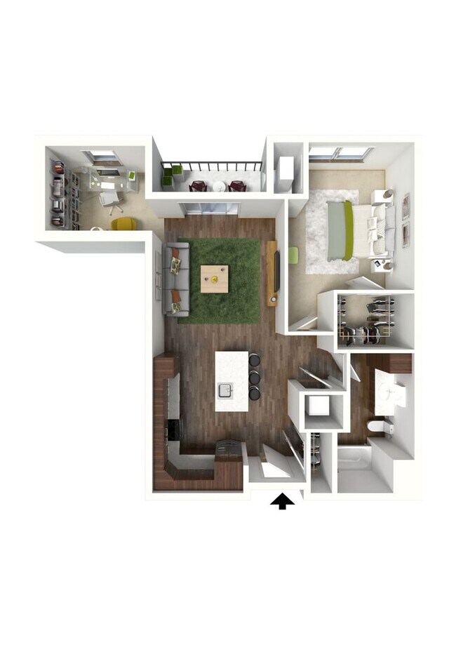 Interior Photo - Jade at North Hills