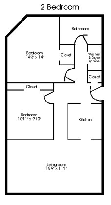 Plan d'étage - Tecumseh Place
