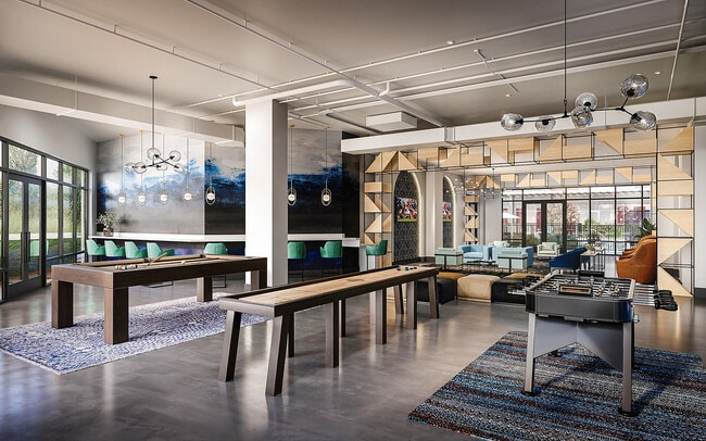 Atlas Blue Hill_Dinerstein_Club Lounge_Final - Atlas Blue Hill Apartments