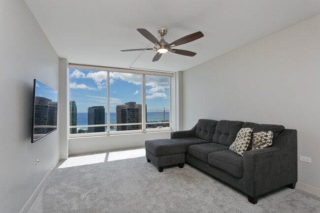 Living Room - 1009 Kapiolani Blvd