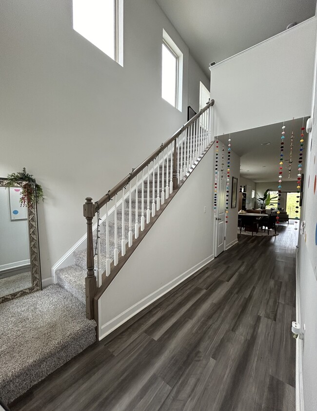 Grand entryway with lots of natural light. - 4111 Honey Locust Dr