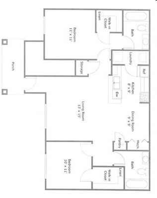 Dos habitaciones - Green Meadows Apartments