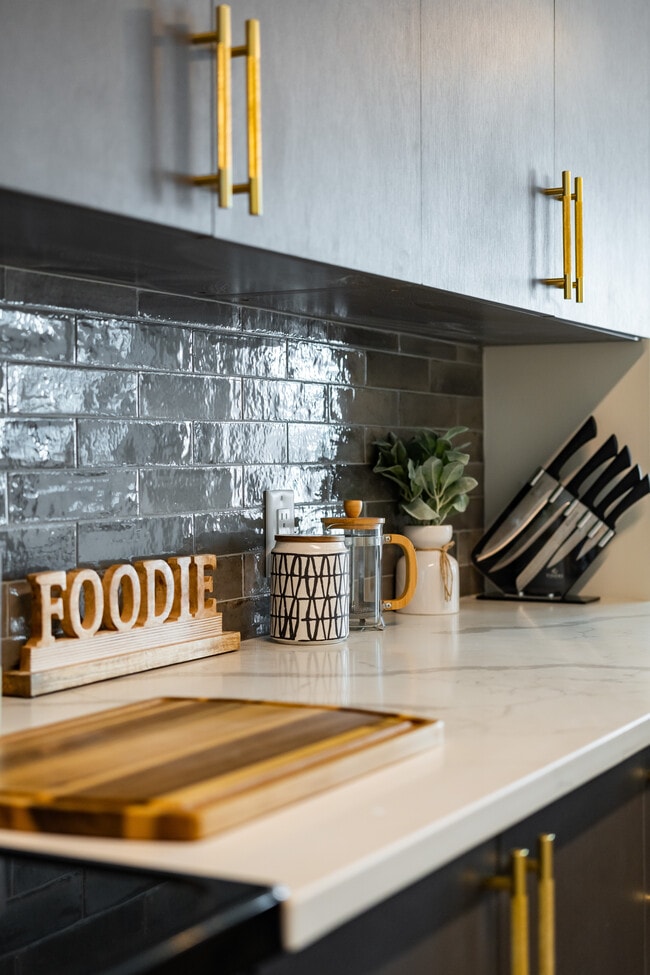 Upgraded Apartment Home Kitchens - The Atwood