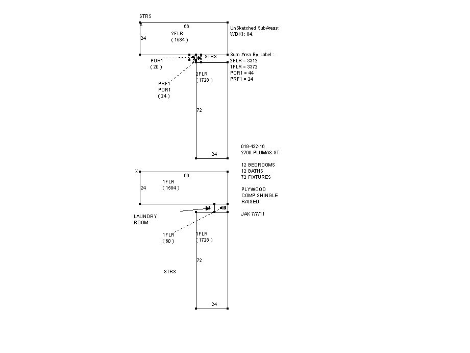 Floorplan - 2760 Plumas St