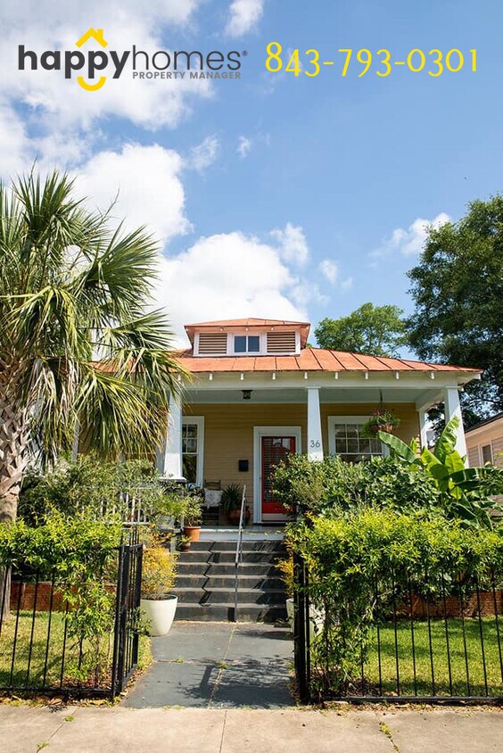 36 Poplar St, Charleston, SC 29403 House Rental in Charleston, SC