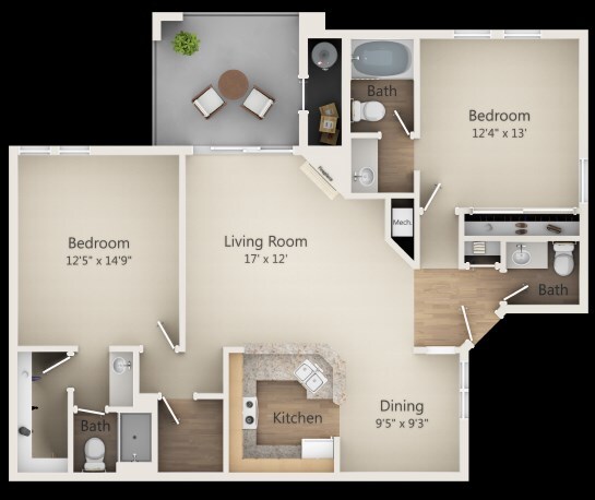 Foto principal - 7716 Arboretum Dr