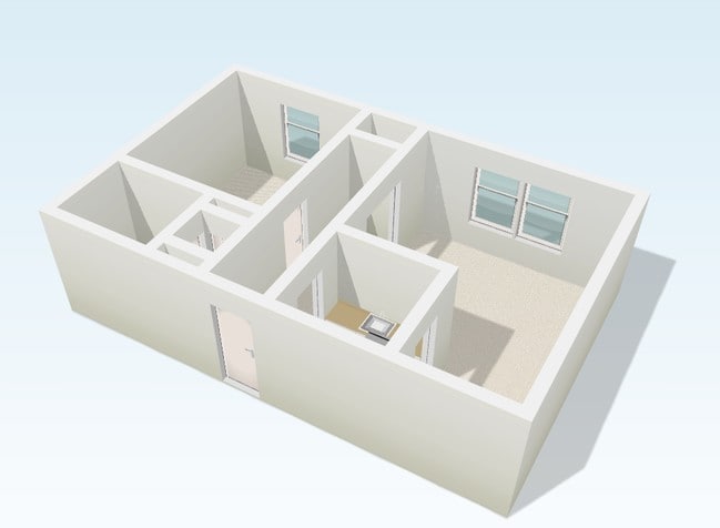 1BR/1BA - Riverwood II