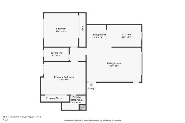 Foto del interior - 921 N Gardner St