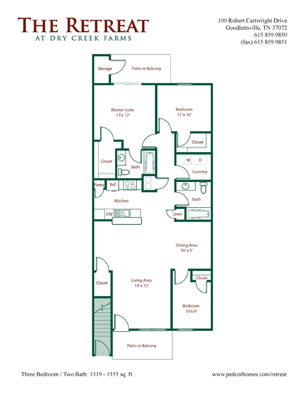 3 Bed 2 Bath - The Retreat at Dry Creek Farms