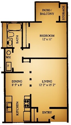 1HAB/1BA - Sand Pebble Apartments