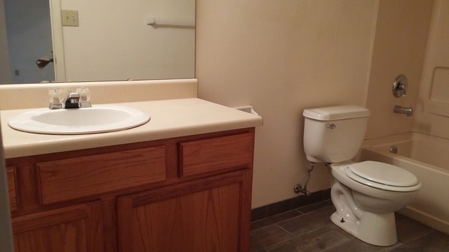 Updated Bathroom - Greystone Apartments