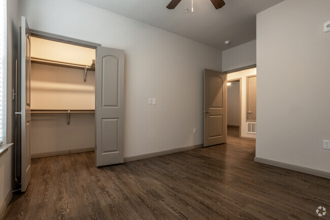 3BR, 2BA - 1200 SF - Bedroom and Closet - Fairview Terrace Apartments