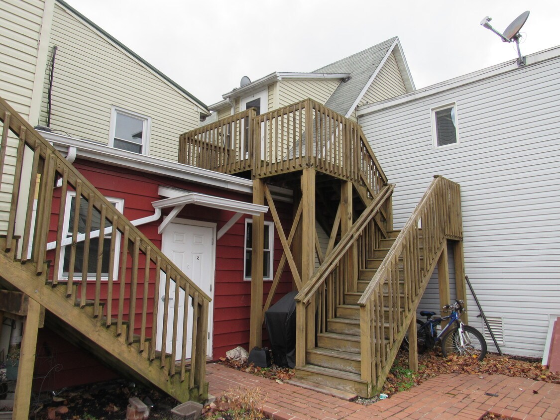 Stairs to Apt. #7 - 138 Main St